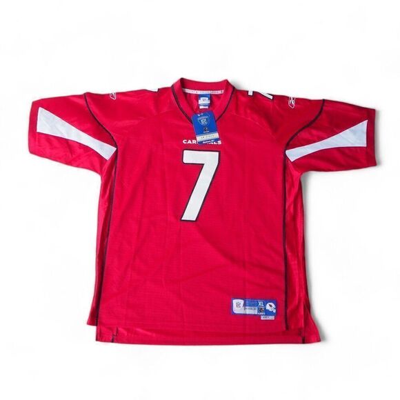 Reebok Matt Leinart #7 Arizona Cardinals Autograph Signed Football Jersey XL - Picture 2 of 10